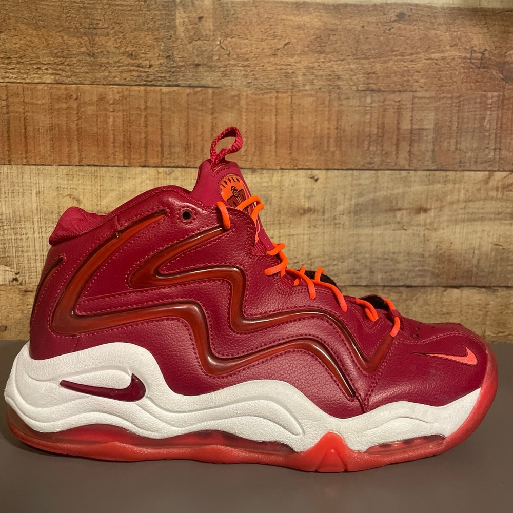 NIKE AIR PIPPEN 1 'NOBLE RED 325001-600 MEN’S SZ 11.5 - no box - Picture 6 of 16